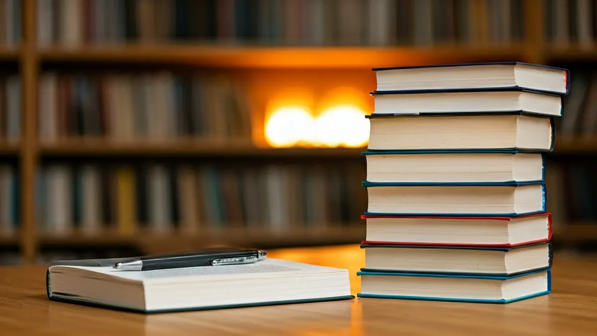 Imatge genèrica de llibres de narrativa juvenil en valencià.